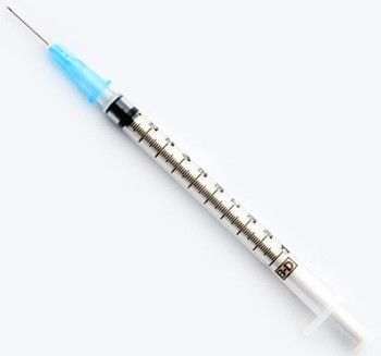 Tuberculin Syringe w/needle 25g x 5/8 Inch