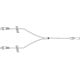 SmartSite™ Extension Set,  9 Inch Tubing 2 Ports 0.6 mL Priming Volume DEHP-Free