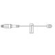 IV Extension Set UltraSite® Needle-Free Port Small Bore 8 Inch Tubing Without Filter