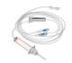 Primary IV Administration Set Carefusion Gravity 2 Ports 20 Drops / mL Drip Rate With Filter 104 Inch Tubing Solution