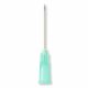 Standard Hypodermic Needle, 21G x 1", Deep Green