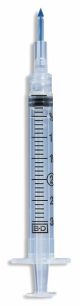 IV Interlink 5cc Syringe w/blunt syringe cannula