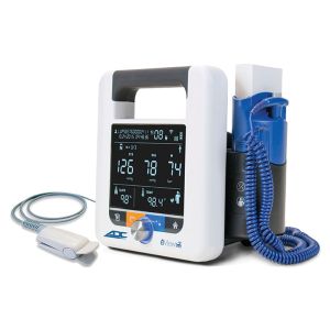 ADView 2 Modular Diagnostic Station Unit, BP/SpO2/Temp w/ Barcode Scanner and Wifi Dangle 